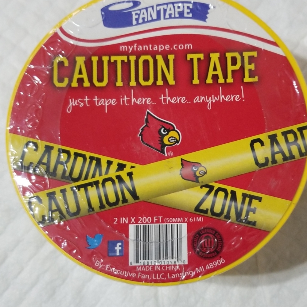 Fantape "Cardinals" caution tape!